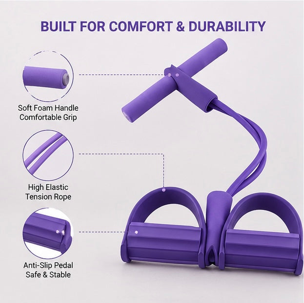 Yoga Pedal Puller Resistance Band Fitness Equipment