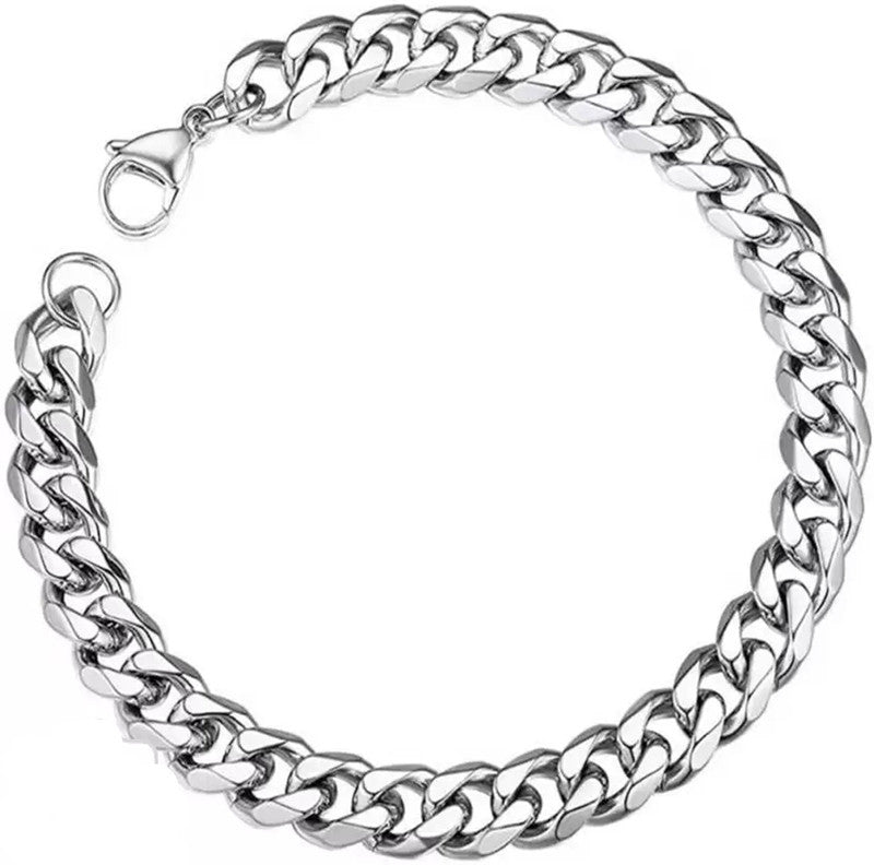 ANVIKA Stainless Steel Silver Bracelet